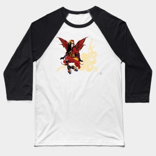 Victoria Steampunk Fairy Baseball T-Shirt